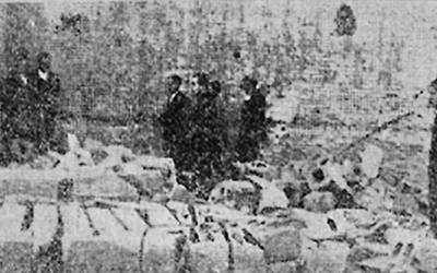 Haize boladagatik hildakoak bost izan ziren, bost