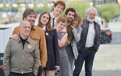 'Rondallas' filma emango dute asteburuan Aita Mari aretoan