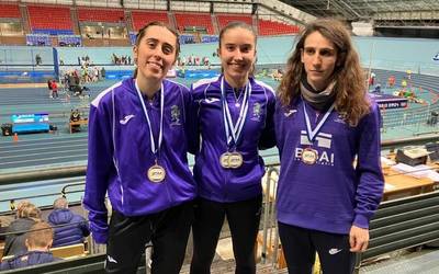 Arrasate Atletiko Taldea bost dominekin bueltatu da Gipuzkoakotik