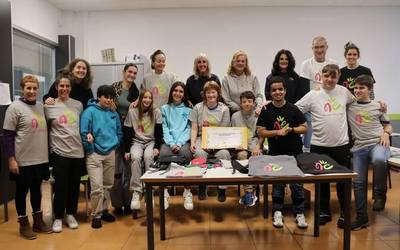 Meka ikastetxearen babesa jaso du Nuala elkarteak