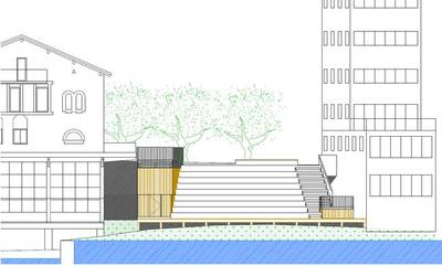 Urtarrilaren 12an, astelehena, hasiko dira Kalebarren 24ko eraikinaren eraisketa eta harmailaren eraikitze lanak