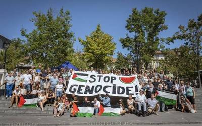 Palestinan jarriko dute begirada urduñarrek datorren igandean