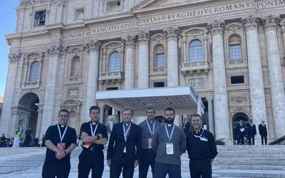 Ignacio Fernández, Begoñako basilikako parrokoa: "Hogei urte barru, egun ditudan ilusioa, poza eta fedea izan nahi ditut"