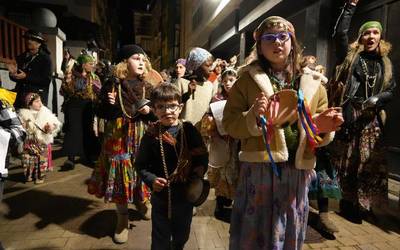 Debako Kaldereroen kalejira, argazkitan