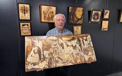 Pirograbatuen erakusketa inauguratuko du Xabier Isastik gaur, Aita Agirren