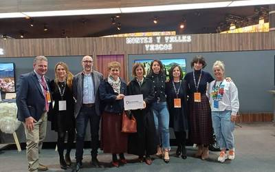 Helmuga Turistiko Adimenduaren izendapena jaso du Urola Erdiak Fiturren