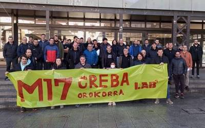 Martxoaren 17ko grebara batzeko deia egin dute LABeko ordezkariek
