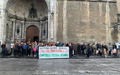 San Jose egoitzako langileek elkarretaratzea deitu dute etzirako, lan hitzarmen berria exijitzeko