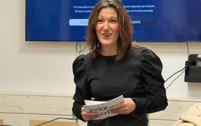 Oihane Agirregoitia eurodiputatuak Europako erronkei buruzko solasaldia eskaini du Batzokian