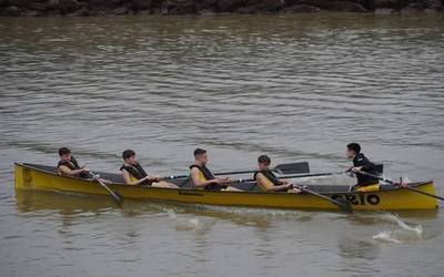 Emaitza onekin itzuli dira herrira batel ligako jardunaldian aritutako Orioko arraunlariak