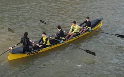 Batel ligako bosgarren jardunaldia izango dute jokoan bihar OAEko arraunlariek