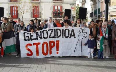 Palestina-Orio elkartasun taldeak elkarretaratzera deitu du ostiralerako