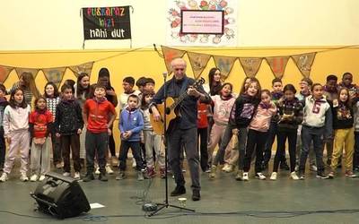 Odon Kantuz ekimenean izan da Gontzal Mendibil