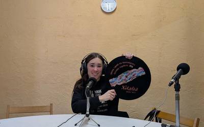 Maddi Ane Txoperena Xilabako txapeldunaren bisita izan dugu