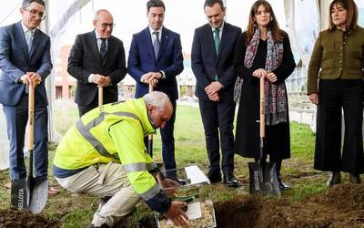 Ardoaren campusaren Gasteizko egoitza eraikitzen hasi dira