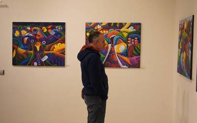 Gaur da Itsasne Zubiriren erakusketa bisitatzeko azken eguna