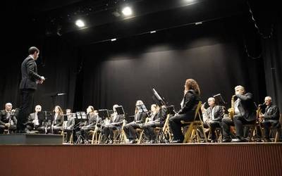 Azkoitiko Musika Bandak kontzertua eskaini du Baztartxon