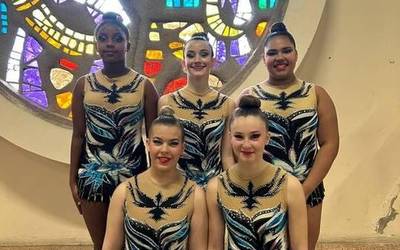 Zubiberriko gimnastek Gipuzkoako Txapelketako jardunaldiak jokatu dituzte Donostian