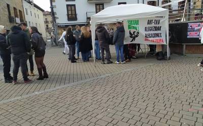 AHT egitasmoaren kontrako alegazioak jasotzen hasi dira