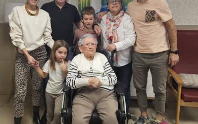 106 urte bete ditu Maringo Maritxu Arresek