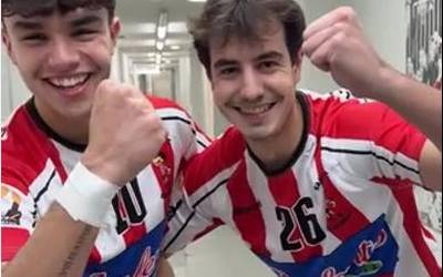 Pizzeria Salento taldeko jokalariak kultura orokorreko galderen erronkan