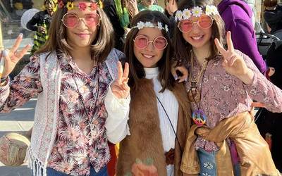 Eskolako kideen mozorroekin irekiko dute Inauteria, gaur, Elgetan