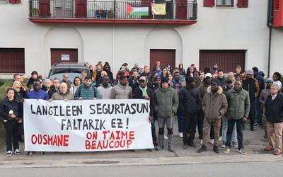 Ousmane Baren familiak jasotako babesa eskertu du