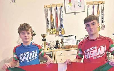 Oinatz eta Haitz Irusta anaiak Espainiako Jiu-jitsu Txapelketan lehiatuko dira