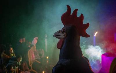 Carnesto oilarraren ehorzketarekin agurtu dituzte aratusteak Artziniegan