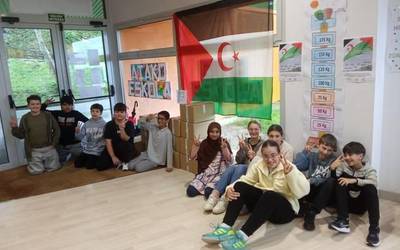 GueraraOrio eskertuta oriotarrekin eta aiarrekin, "4.000 kilo elkartasun" jaso ondoren