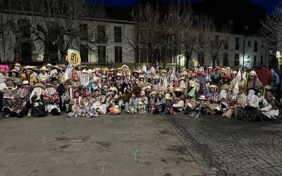 Aratuste-martitzenean dantzek hartu zuten protagonismoa Eskoriatzan