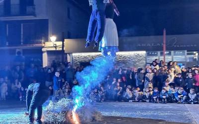 Aittun haundiya eta amin ttikiyan erretzea Arbizun