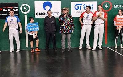 Elite mailako XII. Soroa Memoriala irabazi dute Beñat Apezetxea goizuetarrak eta Unax Apeztegia elizondoarrak