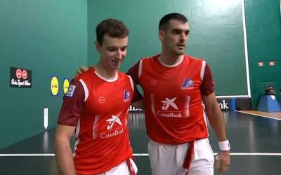 Zabala-Martija vs Altuna-Ezkurdia, lehen txartela jokoan