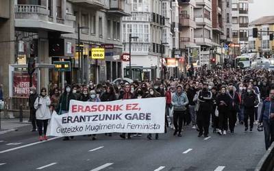 Bi gazte atxilotu dituzte Gasteizen indarkeria matxistagatik