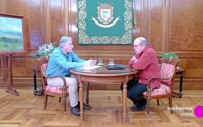 Joseba Asiron: "EH Bildu lehen indar bihurtzea posible ikusten dut, Iruñean"