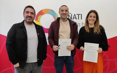 Lankidetza hitzarmen berria sinatu dute Udalak eta Oñatiko Musika Bandak