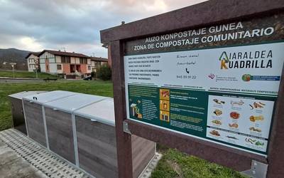 Konpostajea bultzatzeko, hondakinen tasan %15erainoko hobariak proposatu ditu EAJk Artziniegan