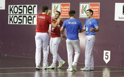 Muruak eta Rezustak ezin izan dituzte Larrazabal eta Landa garaitu Uarkapen (22-20)