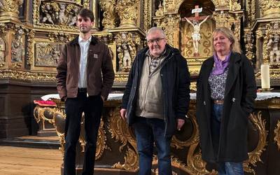 Lau hilabeteren ondoren, amaitu dituzte Oñatiko San Migel parrokiako obrak