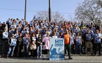 Greba orokorrerako motorrak berotzen hasi dira Durangaldean