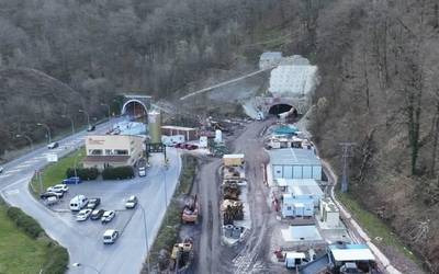 Almandozko eta Belateko tunelak hetsiko dituzte ortzirale goizean Iruñeko noranzkoan