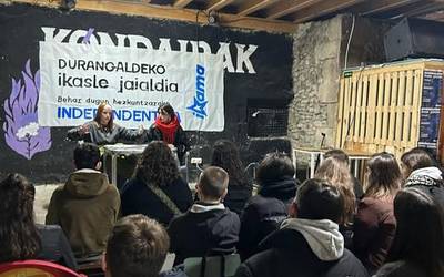 Durangaldeko Ikamak bat egin du Gasteizko Martxoaren 3ko ekitaldiekin