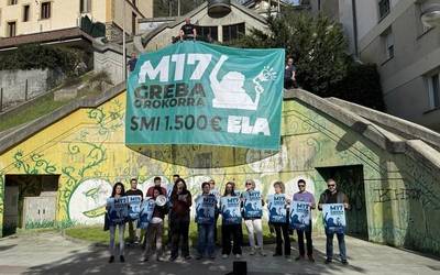 Martxoaren 17ko greba orokorrera batzeko dei egin du ELAk