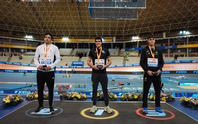 Eneko Carrascalek urrea lortu du Espainiako Txapelketan