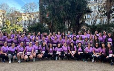 Bergarako Ipintza institutuko komunitatea Donostiako Lilatoian, berdintasuna aldarrikatzen