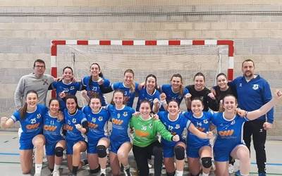 Garaipenak lortu dituzte eskualdeko eskubaloiko hiru talde nagusiek