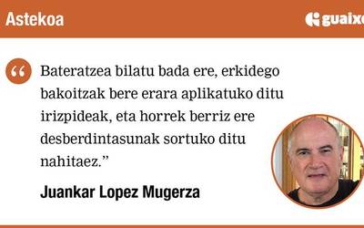 Unibertsitatean sartzeko euskara azterketa berriaz