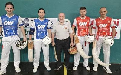 Matxin III.a eta Ion nagusi Iruñeko Alde Zaharreko erremonte txapelketako bigarren jardunaldian