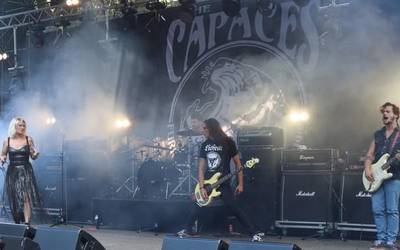 Kataluniako The Capaces taldearen kontzertua eguenean, Arrasateko gaztetxean